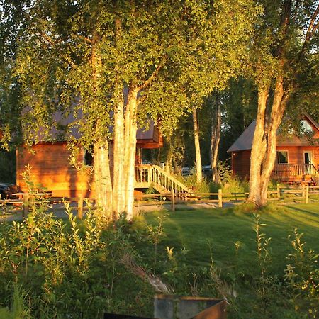 Susitna River Lodging, Riverside Cabins Talkeetna Eksteriør billede