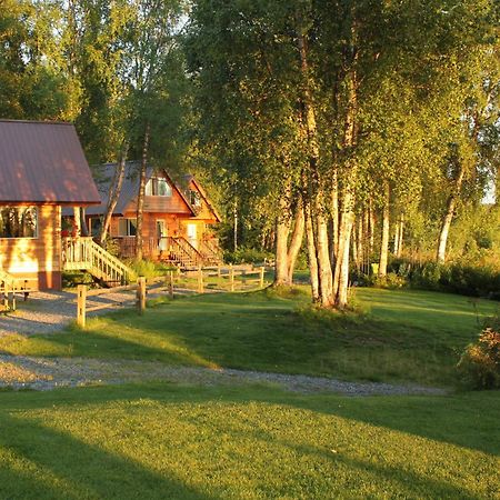 Susitna River Lodging, Riverside Cabins Talkeetna Eksteriør billede